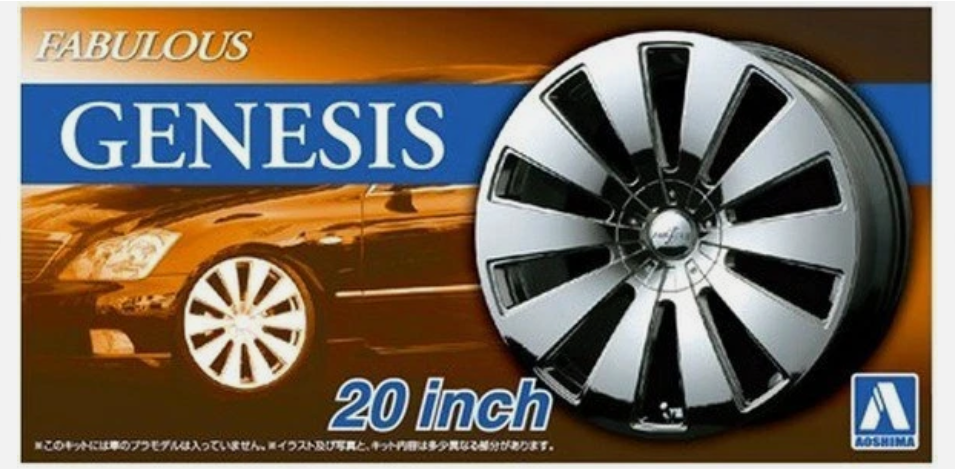 Jantes + pneus Fabulous Genesis - Aoshima