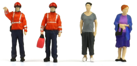 Set de 4 Figurines - Tiny