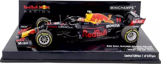Red Bull Racing Honda RB16B Sergio Perez Mexican GP 2021 - Minichamps