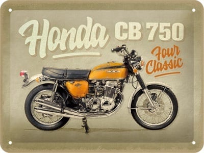 Plaque Honda CB 750 - Nostalgic Art