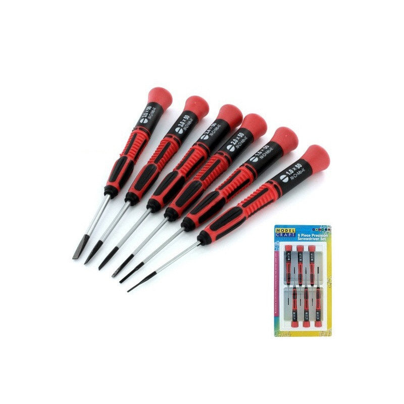 Set de 6 Tournevis de Précisions - Model Craft