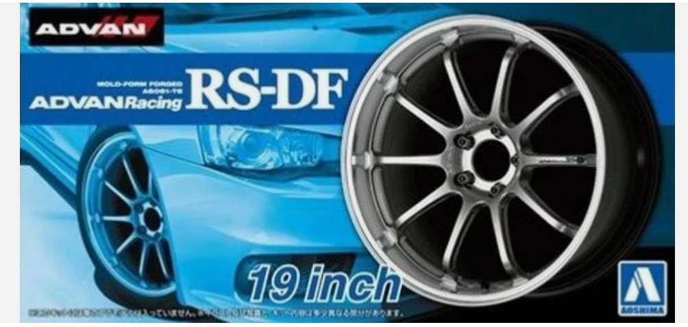 Jantes + pneus Advan Racing RS-DF - Aoshima