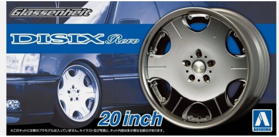 Jantes + pneus Glassenheit Disix Revo - Aoshima