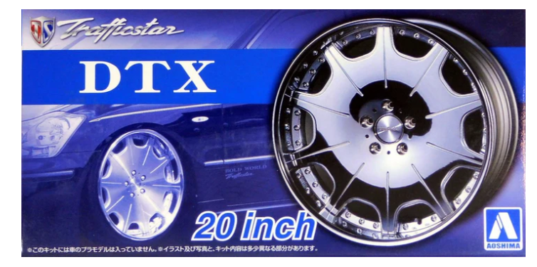 Jantes + pneus Trafficstar DTX - Aoshima