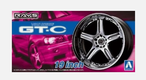 Jantes + pneus Volk Racing GT-C - Aoshima