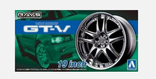 Jantes + pneus Volk Racing GT-V - Aoshima