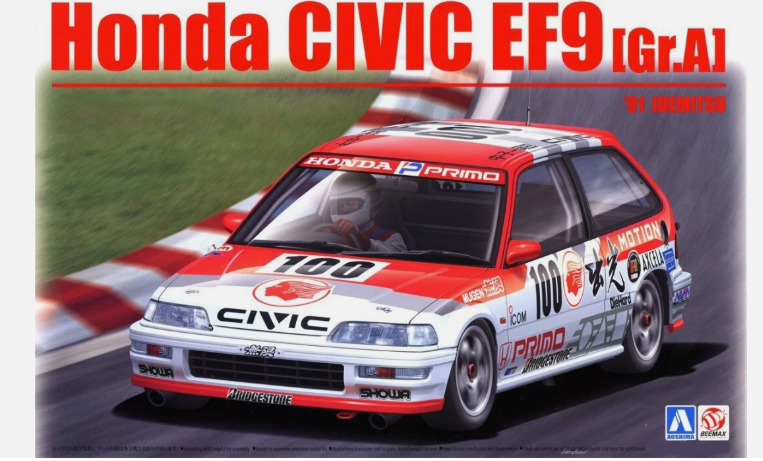 Kit à construire Honda Civic EF9 (GR.A) '91 Idemitsu - Beemax