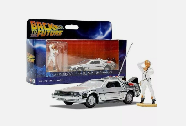 Delorean + Figurine Doc - Corgi