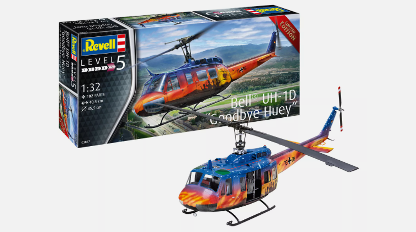 Kit à construire Bell UH-10 "Goodbye Huey" - Revell