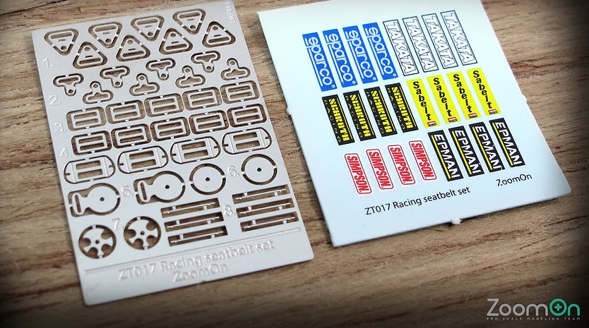 Set de Ceinture Racing - Zoom On